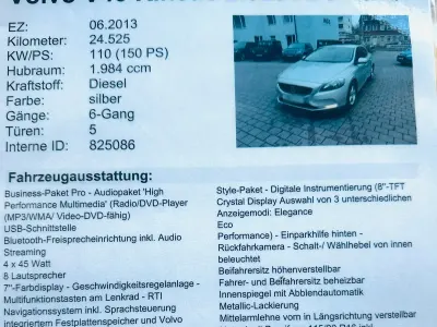 Occasion Volvo V40 150 PK (110 kW) 2013 Zilver Hatchback
