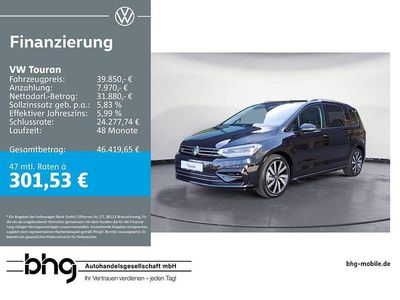 Gebraucht VW Touran Move 150 PS (110 kW) 2024 Schwarz Van / Kleinbus