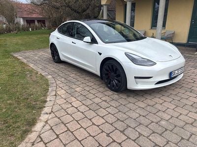Gebraucht Tesla Model 3 377 kW (513 PS) 2021 Weiß Limousine