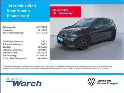 Gebraucht VW Golf VIII GTI Clubsport 300 PS (220 kW) 2025 Grenadillschwarz metallic Limousine
