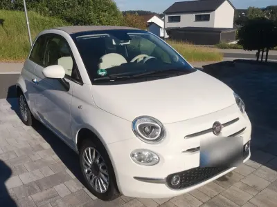 Gebraucht Fiat 500C Lounge 69 PS (50 kW) 2018 Weiß Cabrio