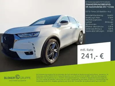 Gebraucht DS Automobiles DS7 Crossback Bastille Plus 224 PS (164 kW) 2022 Lack weiss banquise/lackierung SUV