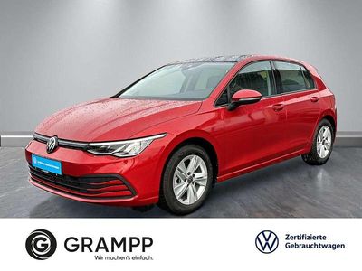 Usata VW Golf VIII Life 110 CV (80 kW) 2021 Rosso Berlina