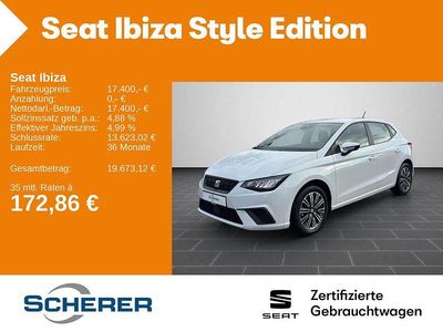 Gebraucht Seat Ibiza Style 116 PS (85 kW) 2024 Weiß Limousine