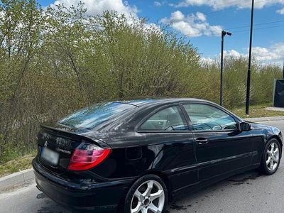 Usata Mercedes C230 191 CV (140 kW) 2003 Nero Coupé