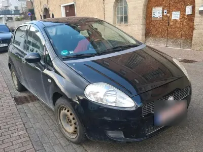 Gebraucht Fiat Punto 69 PS (50 kW) 2008 Schwarz Kleinwagen