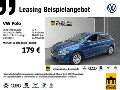 Blau Gebraucht 2023 VW Polo Life Kleinwagen | 15.444 € (Guter Preis)