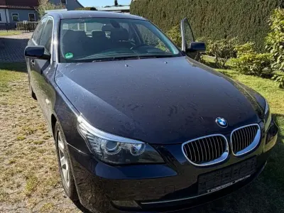 Brugt BMW 523 190 HK (139 kW) 2008 Blå Sedan