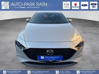 Neu Mazda 3 Exclusive-Line 140 PS (102 kW) 2026 Platinum quartz m (beige) Limousine