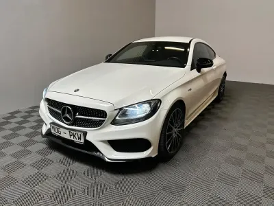 Gebraucht Mercedes C43 AMG AMG 367 PS (269 kW) 2017 Weiß Coupé