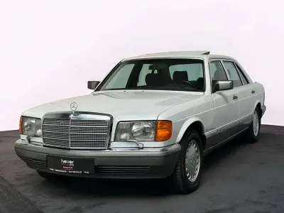 Gebraucht Mercedes 560 242 PS (177 kW) 1986 Weiß Limousine