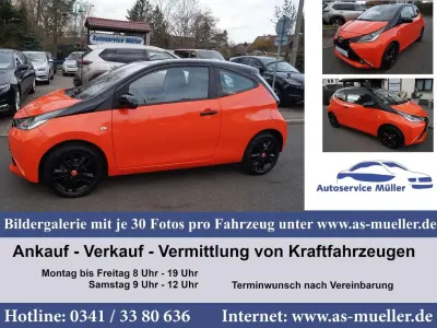 Używany Toyota Aygo 69 KM (50 kW) 2015 Pomarańczowy Hatchback