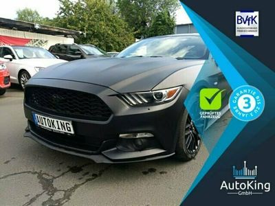 gebraucht Ford Mustang 2.3 ECOBOOST COUPE| Schwarz Matt|