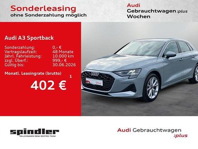Usata Audi A3 Advanced Plus 150 CV (110 kW) 2025 Grigio Berlina