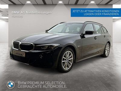 Second-hand BMW 330e Sport Line 184 CP (135 kW) 2022 Negru Break