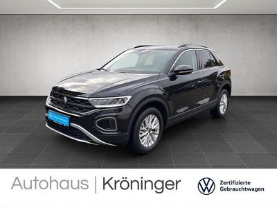 Gebraucht VW T-Roc Life 150 PS (110 kW) 2024 Deep black perleffekt SUV