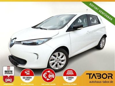 Gebraucht Renault Zoe Zen 64 kW (88 PS) 2016 Weiß (weiss "nacre") Kleinwagen