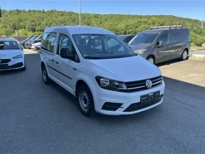 Gebraucht VW Caddy 102 PS (75 kW) 2019 Weiss Van / Kleinbus