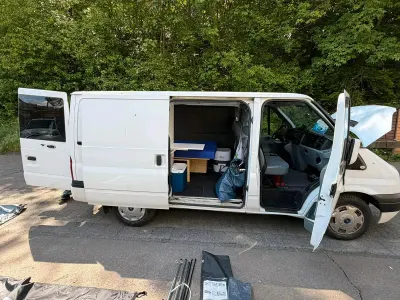 Gebraucht Ford Transit 140 PS (102 kW) 2011 Weiß Van / Kleinbus