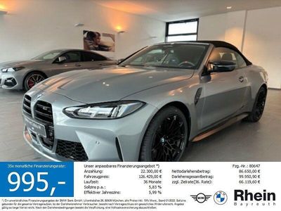 Skyscraper grau metallic Neu 2026 BMW M4 Cabriolet Competition Edition Cabrio | 110.149 € (Fairer Preis)