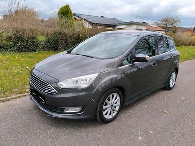 Gebraucht Ford C-MAX Titanium 125 PS (91 kW) 2016 Grau Van / Kleinbus