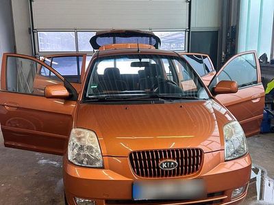 Gebraucht Kia Picanto 65 PS (47 kW) 2004 Orange Kleinwagen