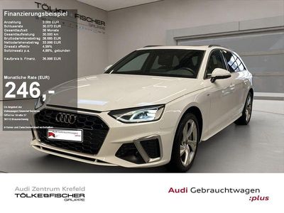 Gebraucht Audi A4 S-Line 204 PS (150 kW) 2024 Arkonaweiß Kombi