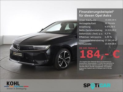 Gebraucht Opel Astra Edition 180 PS (132 kW) 2022 Schwarz Limousine