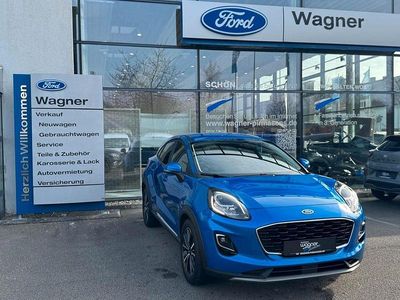 Usata Ford Puma Titanium 125 CV (91 kW) 2020 Blu SUV