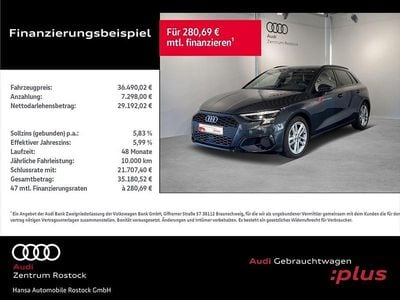 Manhattangrau metallic Gebraucht 2024 Audi A3 Advanced Plus Limousine | 36.490 € (Fairer Preis)