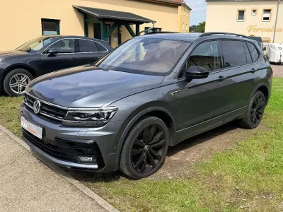 Gebraucht VW Tiguan Allspace R-line 200 PS (147 kW) 2021 Grau SUV