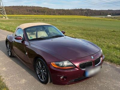 Usata BMW Z4 192 CV (141 kW) 2003 Rosso Cabrio