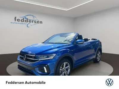 Gebraucht VW T-Roc Cabriolet R-line 150 PS (110 kW) 2025 Blau Cabrio