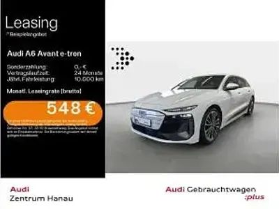 Gebraucht Audi A6 e-tron 269 kW (367 PS) 2025 Weiß (gletscherweiß metallic) Kombi