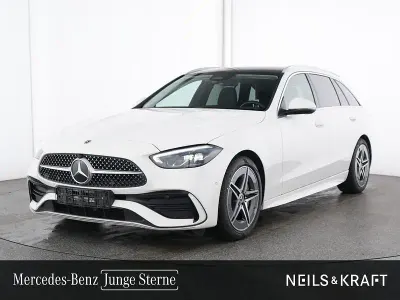 Gebraucht Mercedes C200 AMG 163 PS (119 kW) 2025 Weiß Kombi