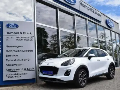 Gebraucht Ford Puma Titanium 125 PS (91 kW) 2024 Frostweiß SUV