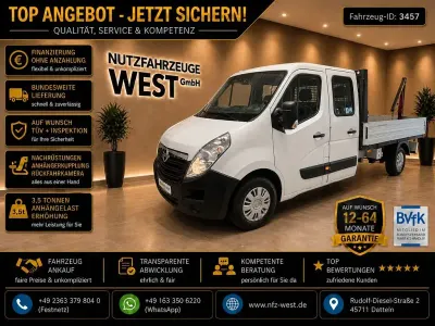 Gebraucht Opel Movano 145 PS (106 kW) 2019 Weiß Van / Kleinbus