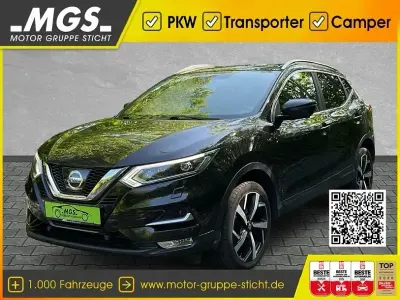Gebraucht Nissan Qashqai Tekna 116 PS (85 kW) 2018 Schwarz SUV
