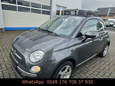 Gebraucht Fiat 500 Lounge 69 PS (50 kW) 2013 Silber Cabrio