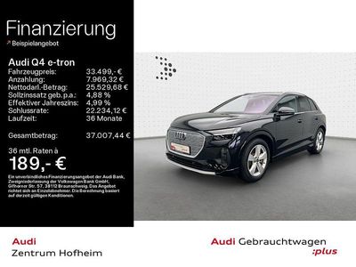 Gebraucht Audi Q4 e-tron Sport 219 kW (299 PS) 2022 Mythosschwarz metallic SUV