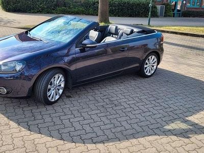 Gebraucht VW Golf Cabriolet 105 PS (77 kW) 2012 Blau Cabrio