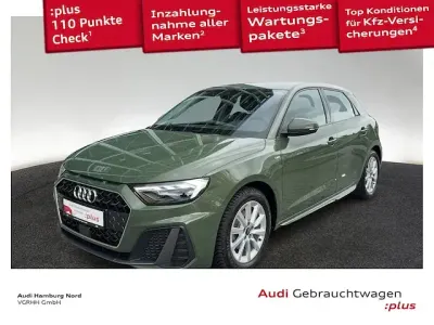 Gebraucht Audi A1 Sportback S-Line 116 PS (85 kW) 2025 Distriktgrün metallic Kleinwagen