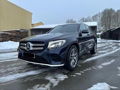 Blau Gebraucht 2018 Mercedes GLC250 SUV | 28.000 € (Fairer Preis)