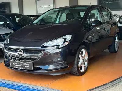 Gebraucht Opel Corsa Edition 95 PS (69 kW) 2015 Schwarz Kleinwagen