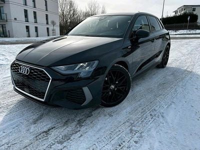 Gebraucht Audi A3 Sportback S-Line 150 PS (110 kW) 2022 Schwarz Kleinwagen