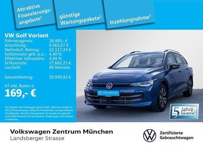 Gebraucht VW Golf VIII Goal 150 PS (110 kW) 2025 Blau Kombi