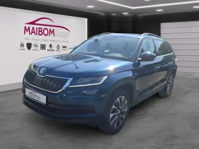 Gebraucht Skoda Kodiaq Clever 150 PS (110 kW) 2021 Lavablau metallic SUV