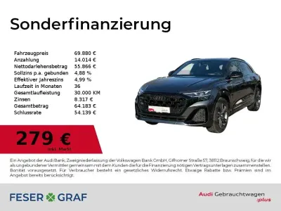 Brugt Audi Q8 Ambiente 286 HK (210 kW) 2025 Grå SUV