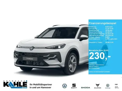 Brugt VW T-Roc Cabriolet Life 150 HK (110 kW) 2025 Hvid SUV