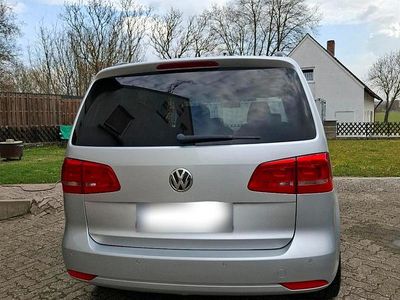 Gebraucht VW Touran 2012 Silber Van / Kleinbus